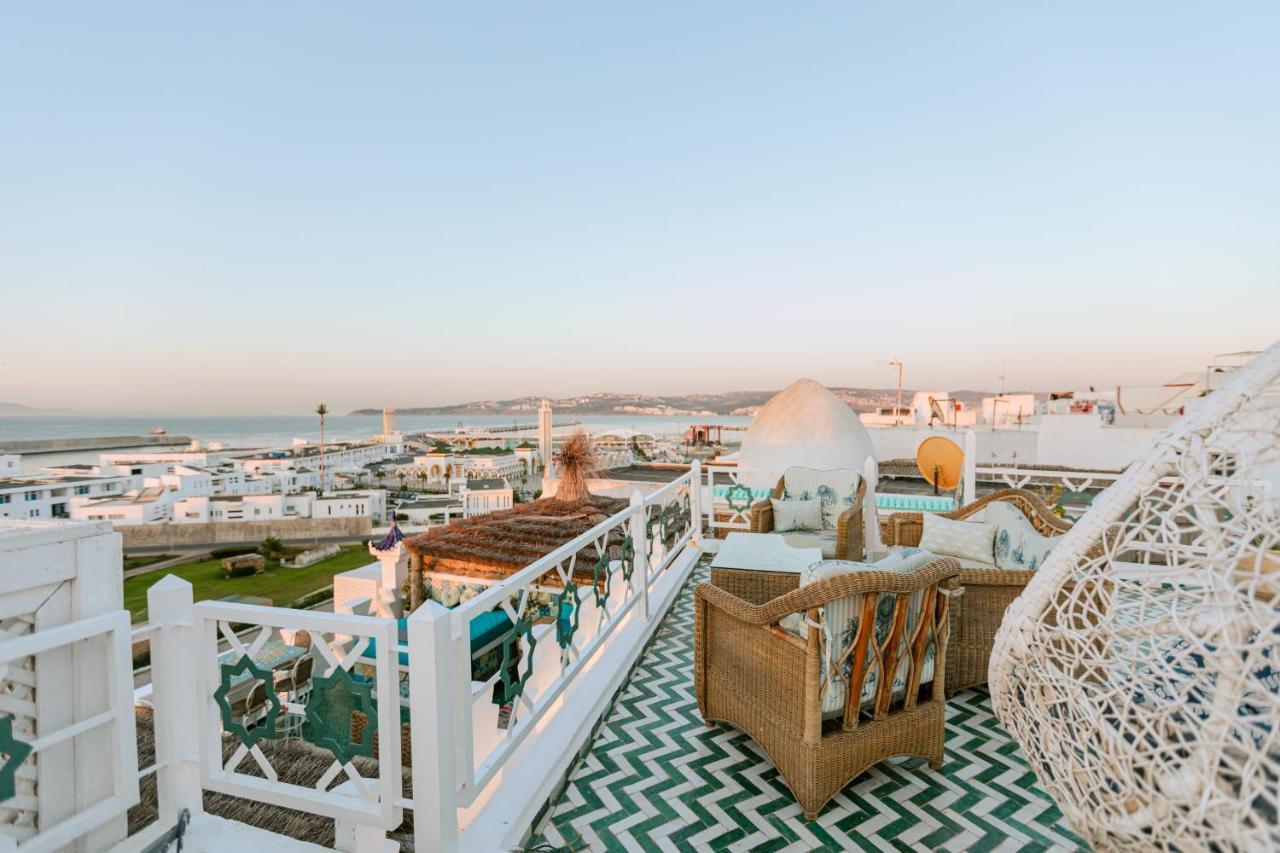 Riad Villa With Mediterranean Sea Views Of Spain And Gibraltar Tangier Exterior photo