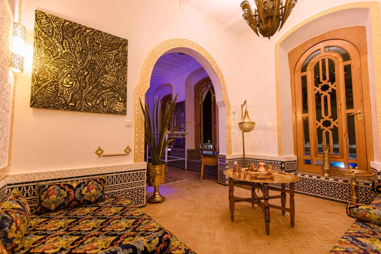 Riad Villa With Mediterranean Sea Views Of Spain And Gibraltar Tangier Exterior photo