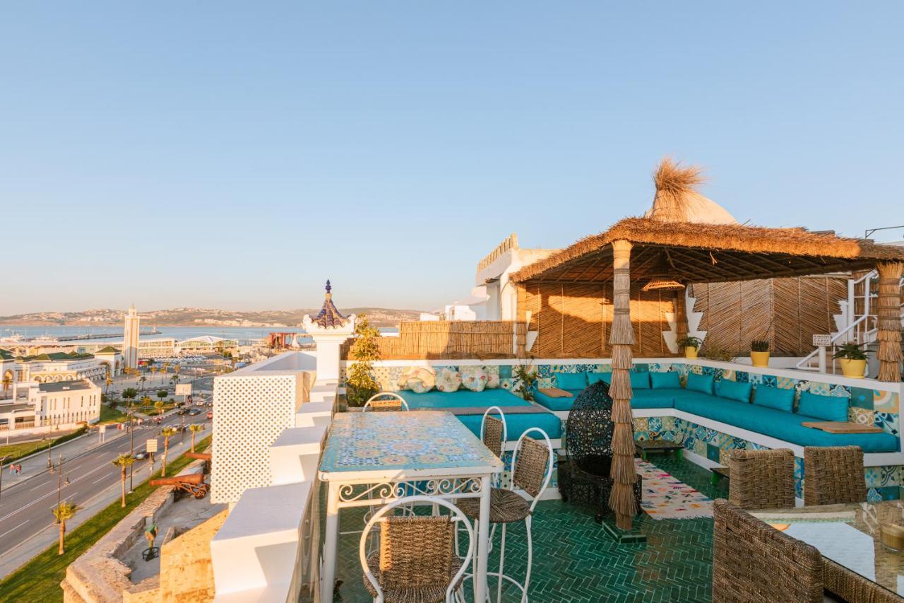 Riad Villa With Mediterranean Sea Views Of Spain And Gibraltar Tangier Exterior photo