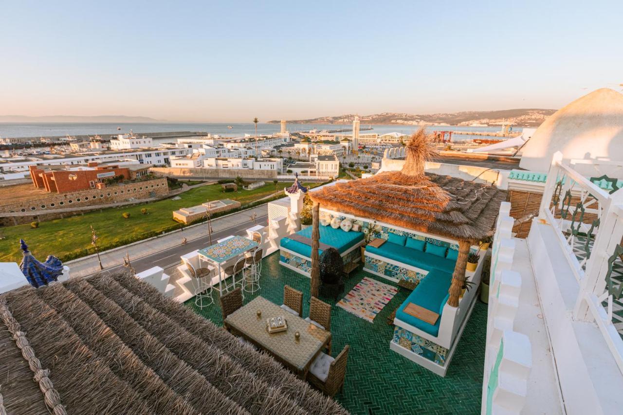 Riad Villa With Mediterranean Sea Views Of Spain And Gibraltar Tangier Exterior photo