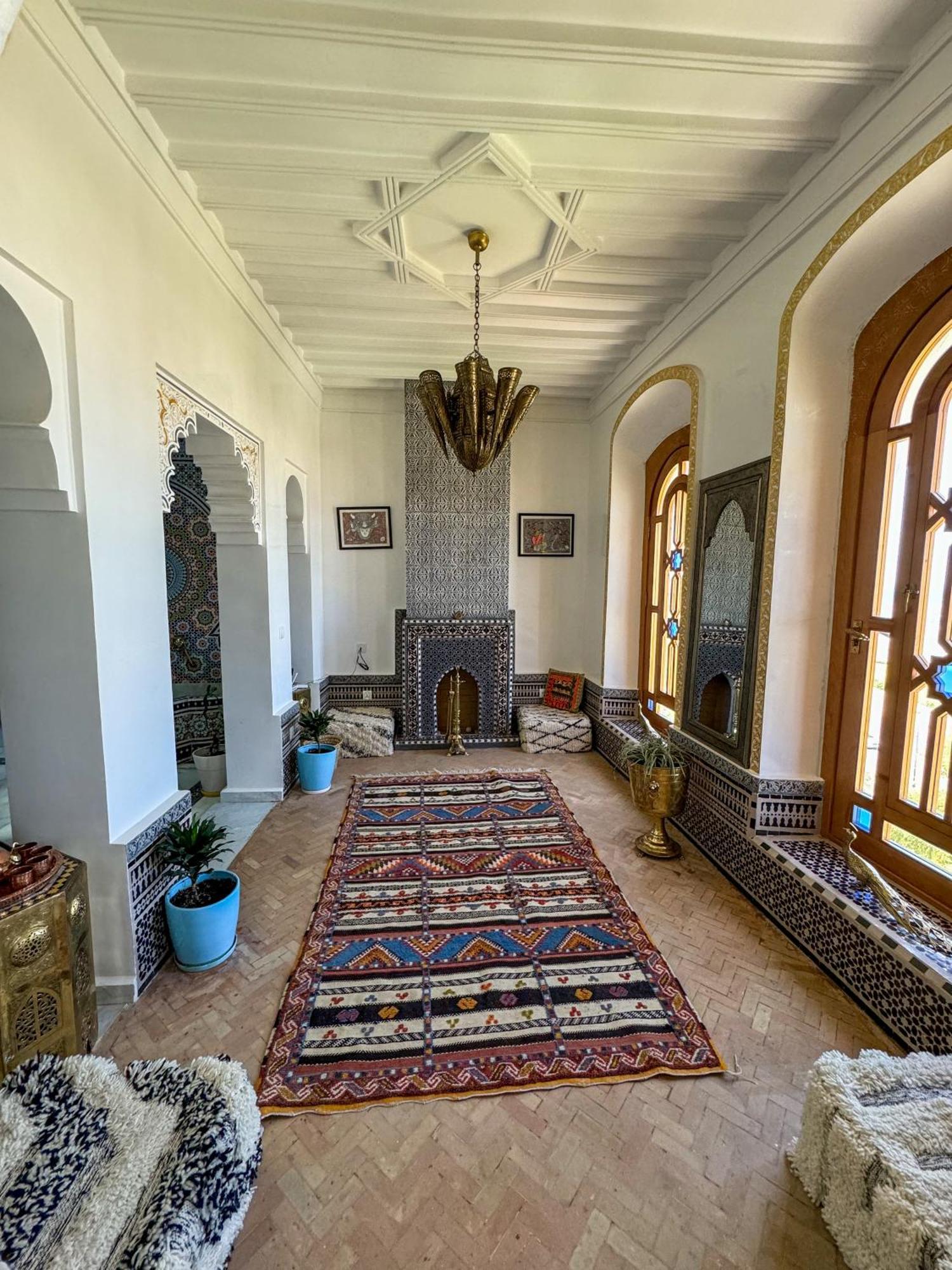 Riad Villa With Mediterranean Sea Views Of Spain And Gibraltar Tangier Exterior photo